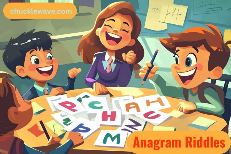 120+ Fun Anagram Riddles with Answers for Kids and Adults
