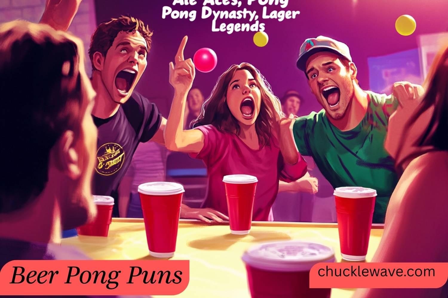 beer pong puns