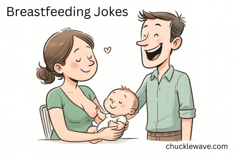 Over 250 Breastfeeding Jokes and Puns to Make Every Mom Laugh Through the Latch