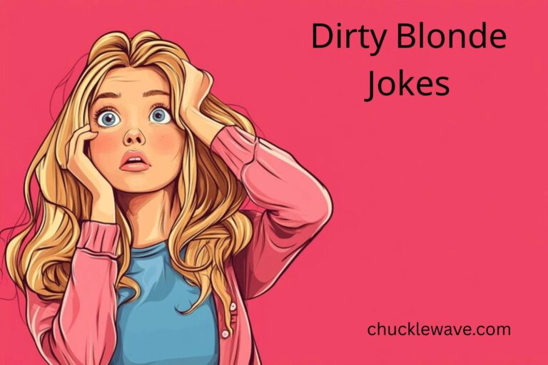dirty blonde jokes